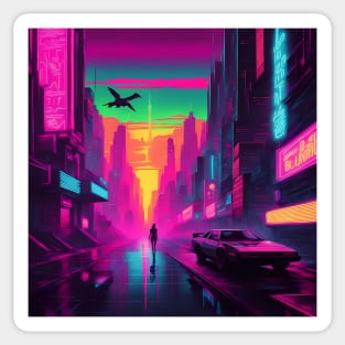 Blade runner inspired art Sticker